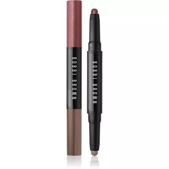 Bobbi Brown Long-Wear Cream Shadow Stick Duo тени-карандаш для век, двойной оттенок Bronze Pink / Espresso 1,6 г