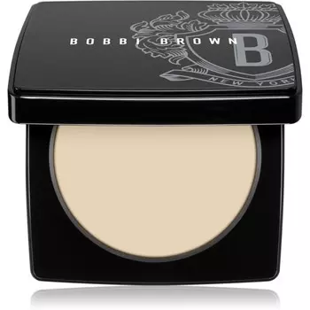 Bobbi Brown Sheer Finish Pressed Powder Relaunch нежная компактная пудра оттенка Pale Yellow 9 г