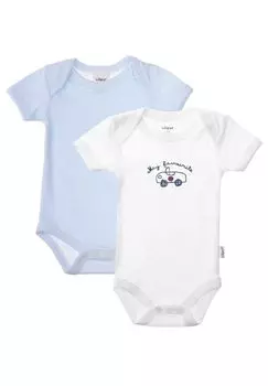 Боди 2 PACK Liliput, цвет hellblau geringelt/wei