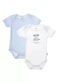 Боди 2 PACK Liliput, цвет hellblau geringelt wei
