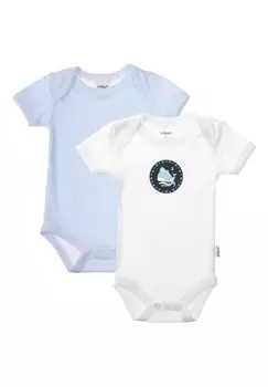 Боди 2 PACK Liliput, цвет hellblau geringelt wei