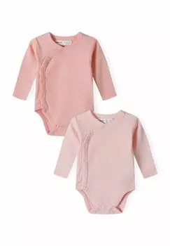 Боди 2 PACK MINOTI, цвет pink