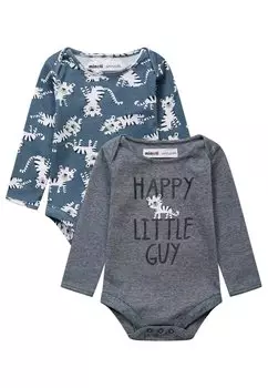 Боди 2 PACK SET MINOTI, цвет blue navy