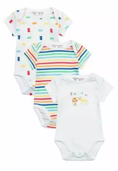 Боди 3 PACK MINOTI, цвет white