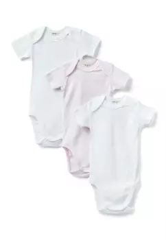 Боди 3 PACK SOLID COLOR United Colors of Benetton, цвет light pink