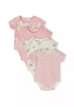 Боди 4 PACK MINOTI, розовый