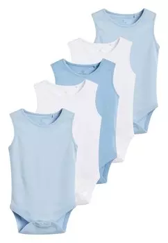 Боди 5 PACK Next, цвет blue