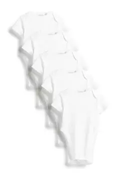 Боди 5 PACK Next, цвет white