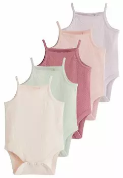 Боди 5 PACK REGULAR Next, цвет multi pastel