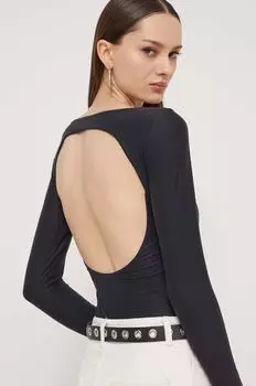 Боди Abercrombie & Fitch, черный