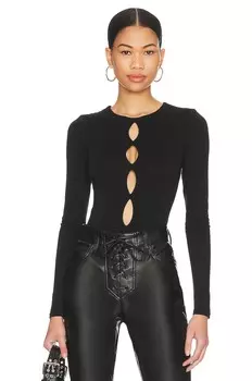 Боди AFRM x REVOLVE Ellio, черный