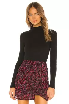 Боди ALLSAINTS Raffi Roll Neck, черный