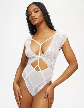 Боди Ann Summers Ianthe цвета слоновой кости