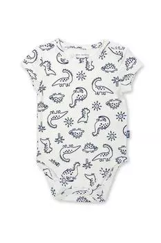 Боди Baby Dino Earth Kite, белый