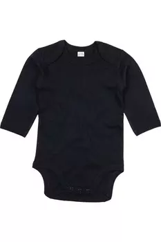 Боди Babybugz с длинными рукавами, черный