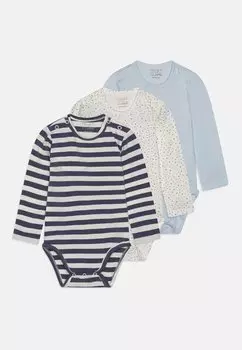 Боди BASE UNISEX 3 PACK Hust & Claire, цвет water