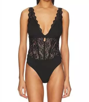 Боди Carlotta черного цвета Cami NYC