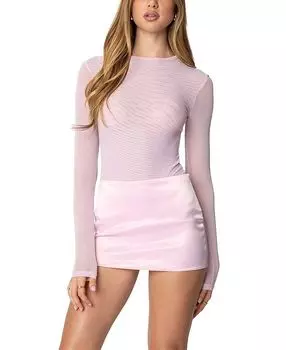 Боди Clio Mesh Edikted, розовый