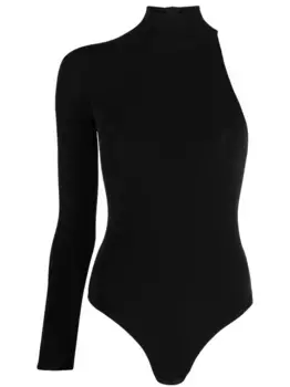 Боди Colorado с одним рукавом Atu Body Couture, черный