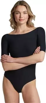 Боди Commando Butter Boatneck Bodysuit, черный