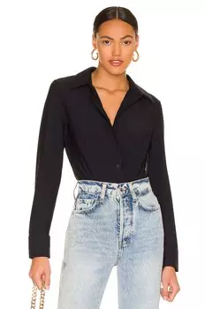 Боди Commando Classic Button Down, черный