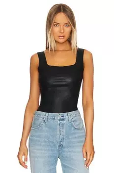 Боди Commando Square Neck, черный