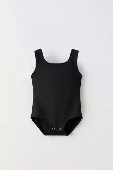 Боди детское Zara Polyamide, черный