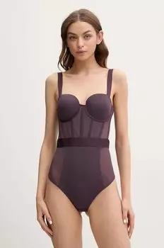 Боди Dkny, фиолетовый
