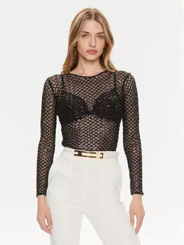 Боди Elisabetta Franchi, черный