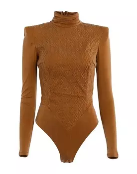 Боди Elisabetta Franchi, коричневый