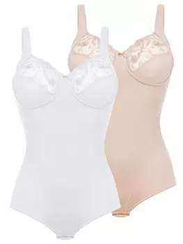 Боди Felina 2er Pack ohne Bgel, цвет sand weiss