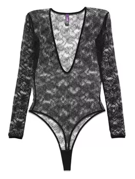 Боди Flashback Maison Close, черный