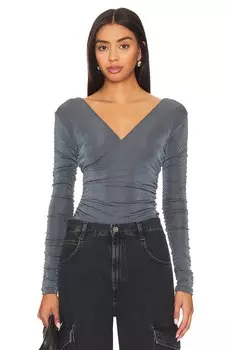 Боди Free People x Intimately FP Reya In Storm Water, цвет Storm Water