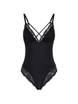Боди GUESS Tiziana, черный