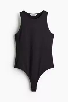 Боди H&M Jersey Thong, черный