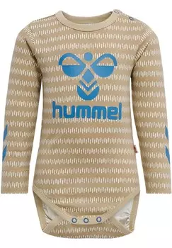 Боди HMLESME L/S Hummel, бежевый