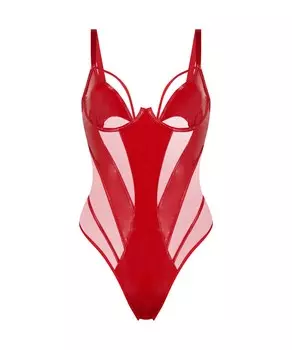Боди Hunkemller Bodysuit Seductress, красный