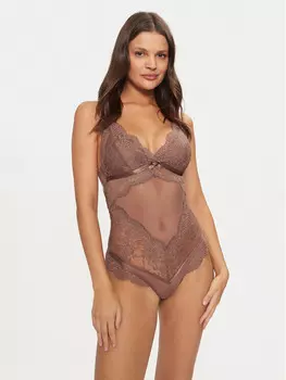 Боди Hunkemller, коричневый