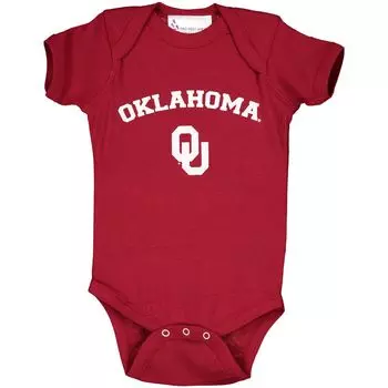 Боди Infant Crimson Oklahomaooners Arch & Logo Unbranded