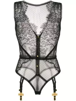 Боди Inspiration Divine Maison Close, черный