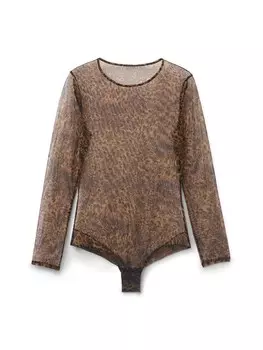 Боди INTIMISSIMI, цвет Light brown/Dark brown