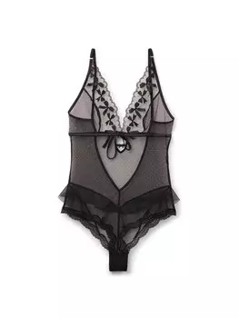 Боди INTIMISSIMI Frou Frou Romance, черный