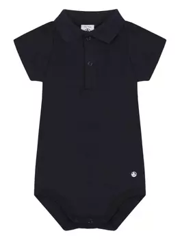 Боди из хлопка Petit Bateau, синий