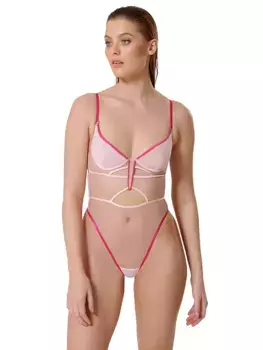 Боди Joni с прошивкой Bluebella, розовый