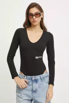 Боди Karl Lagerfeld Jeans, черный