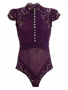 Боди Krger Dirndl, фиолетовый