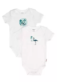 Боди KURZARM-BODIES MIT FLAMINGO-MOTIV Liliput, цвет wei