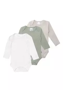 Боди LANGARM 3PACK Liliput, цвет grey green white