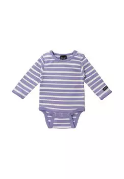 Боди LANGARM STRIPES Villervalla, цвет lavendel