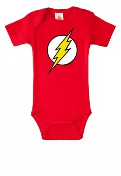 Боди Logoshirt Flash и Logoshirtом The Flash, красный